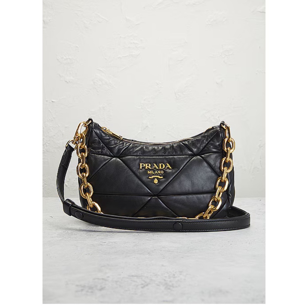Authentic Prada Guilted Chain shoulder handbag